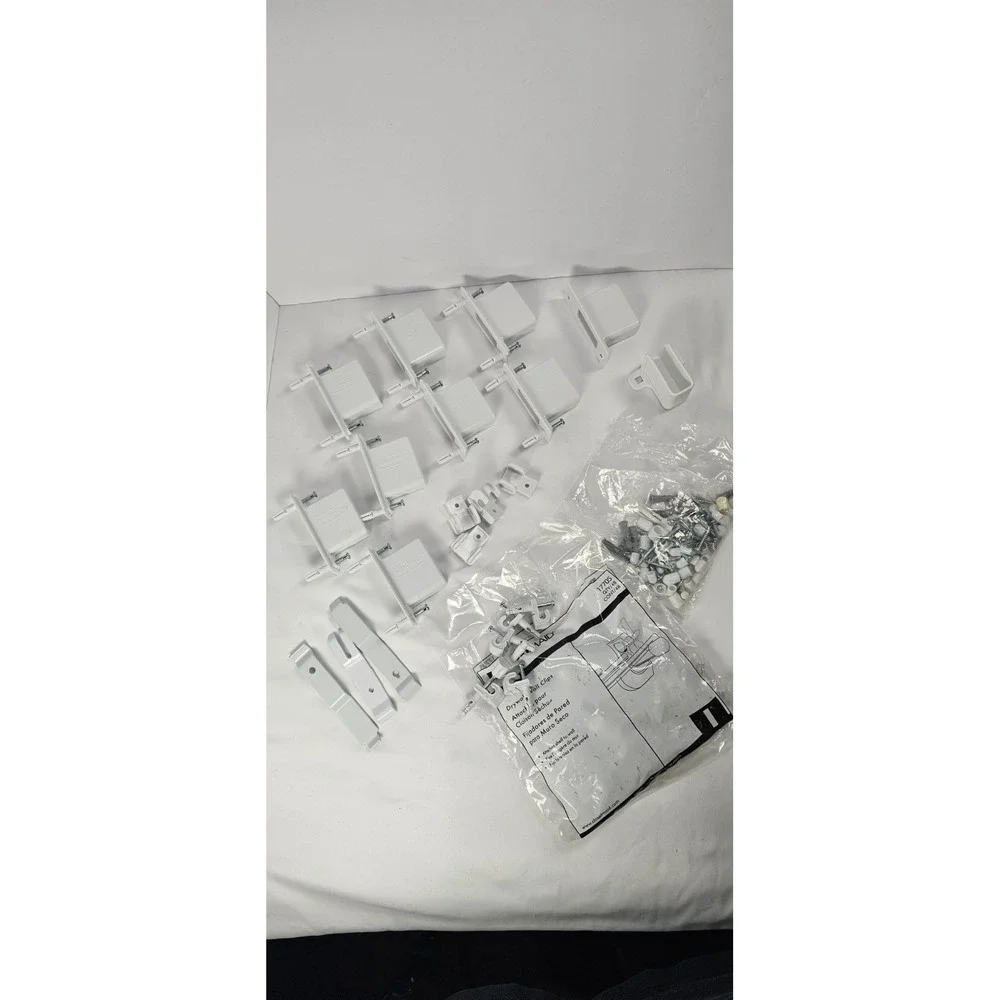Rubbermaid Closet Shelving Mounting Brackets & Anchors‎ Hardware Lot End Caps